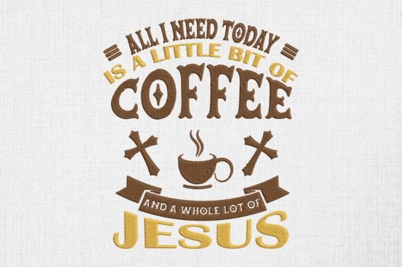 All I Need Today is Coffee and Jesus: Design Review