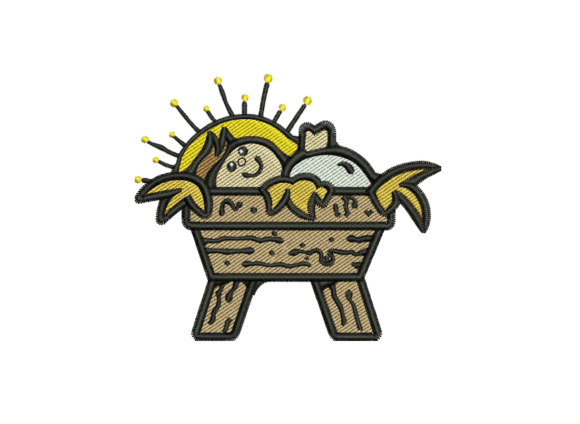 Baby Jesus: A Festive Embroidery Design Review