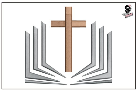 Bible and Christian Cross: An Embroidery Review