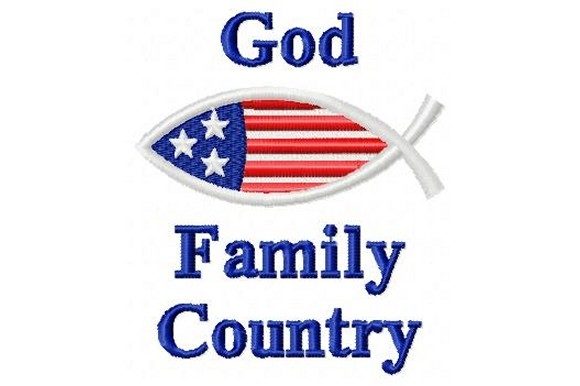 God Family Country: A Patriotic Embroidery Review