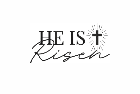 He Is Risen: An Easter Embroidery Design Review