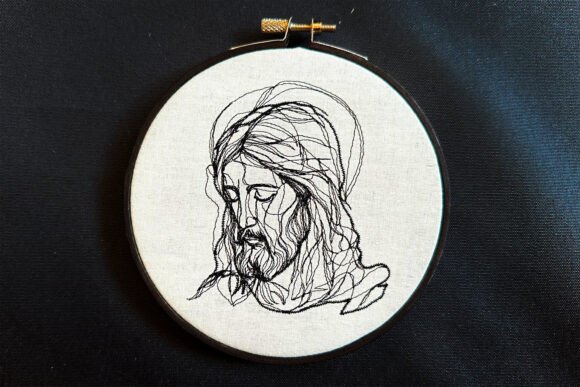 Jesus Face Machine Embroidery Design Review