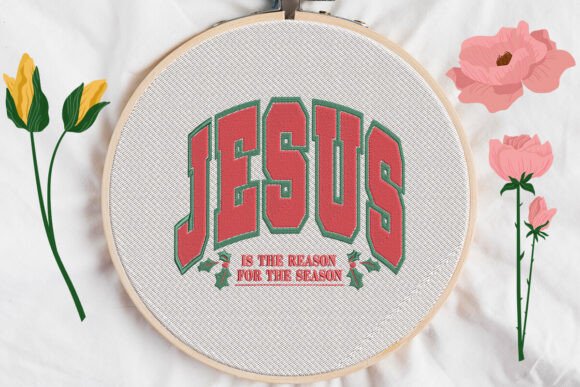 Jesus is the Reason for the Season: Embroidery Review