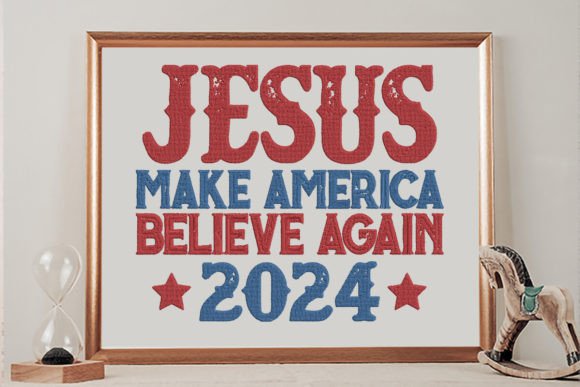 Jesus Make America Believe Again 2024 Design Review