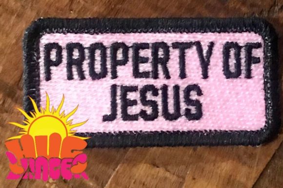 Jesus Patch: A Craft Fair Embroidery Review