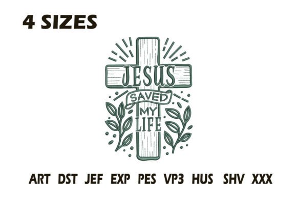 Jesus Saved My Life Embroidery Design Review