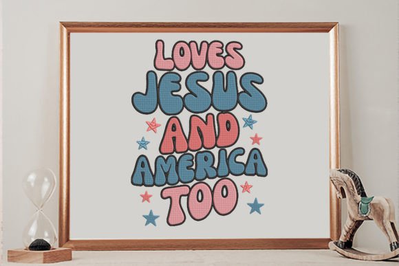 Love Jesus and America Too: An Embroidery Design Review