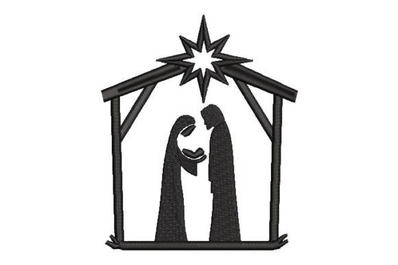 Mary and Joseph Birth of Jesus with Star Review