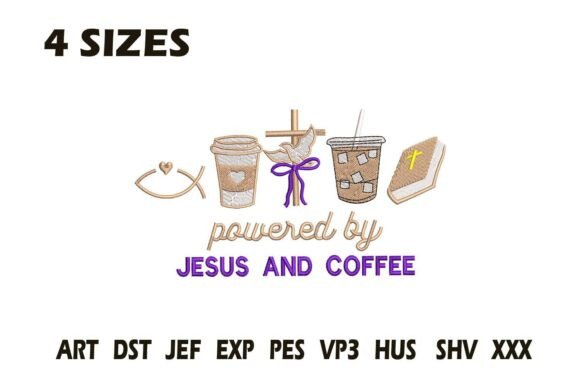 Powered by Jesus and Coffee: An Embroidery Review
